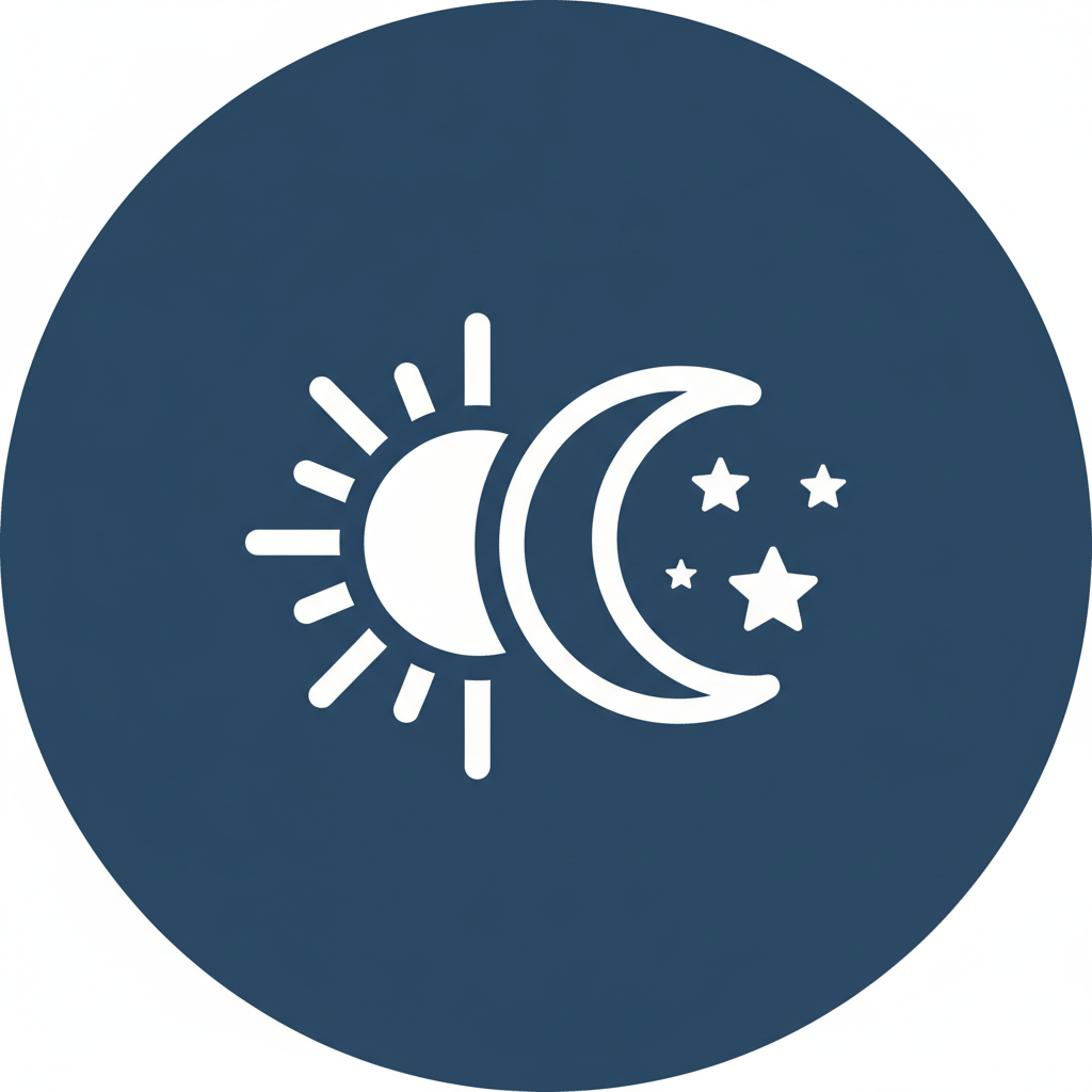 Day and evening cleanings available icon